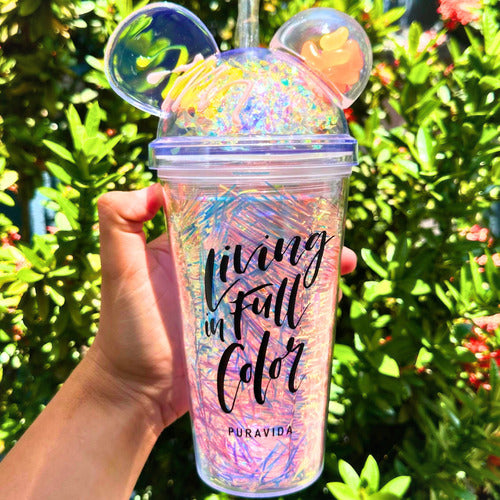 450ml Cute Creative Drinking Water Cup, Premium Plastic Glitter Water Sipper, Girls Fancy Water Cup With Straw 450ml Cute Creative Drinking Water Cup, Premium Plastic Glitter Water Sipper, Girls Fancy Water Cup With Straw